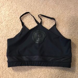 Pure Barre Black Reversible Sports Bra